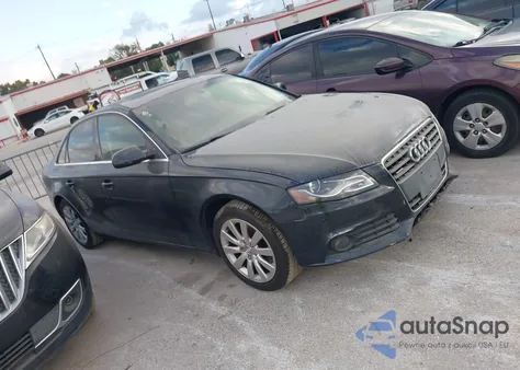 2010 Audi A4 2.0T Premium from USA, damaged, VIN WAUFFAFL8AN015167